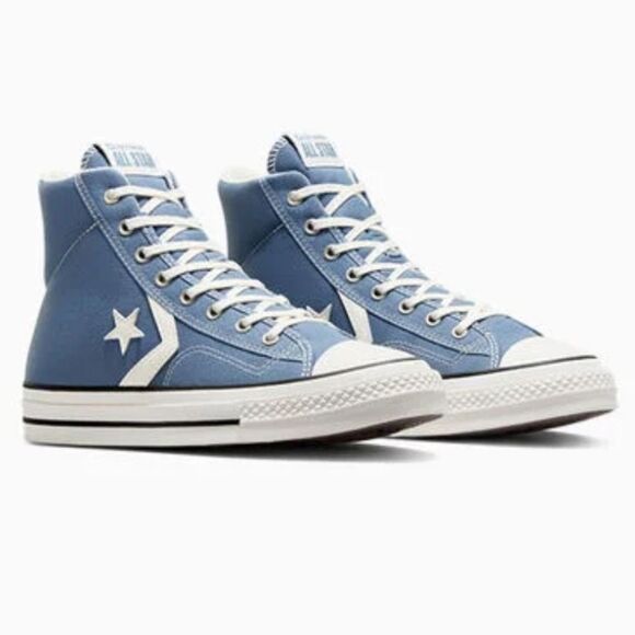 NWB Converse Star Player 76 High Top Sneakers Sz Men 11 Wmn 12.5 Blue Streetwear - Picture 15 of 15